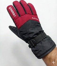 تصویر دستکش ضد آب خارجی - قرمز 