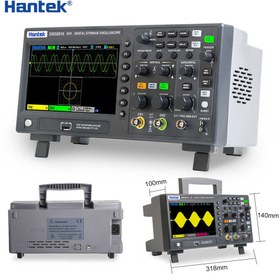 تصویر اسیلوسکوپ 100مگاهرتز هانتک Hantek DSO2C10 ( اصلی ) oscilloscope