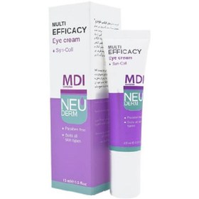 تصویر کرم دور چشم نئودرم مدل Multi Efficacy حجم 15 میلی لیتر ا Neuderm Multi Efficacy Eye Cream 15ml Neuderm Multi Efficacy Eye Cream 15ml