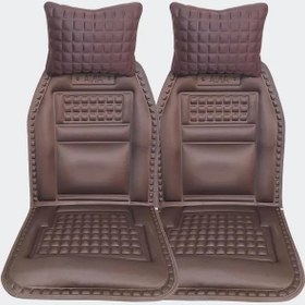 تصویر پشتی طبی صندلی خودرو مدل آرکا 110-2 بسته دو عددی همراه پشت گردنی 