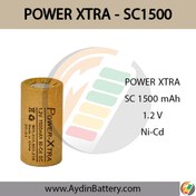 تصویر باطری نیکل کادمیوم SC 1500mAh GS POWER 