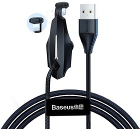 تصویر کابل لایتنینگ بیسوس Baseus Stylish Colorful Sucker CALXA-A01 طول 1.2 متر و توان 2.4 آمپر ا Baseus CALXA-A01 USB to Lightning Cable 1.2M Baseus CALXA-A01 USB to Lightning Cable 1.2M