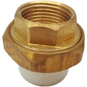 تصویر مهره ماسوره یکسر برنجی 