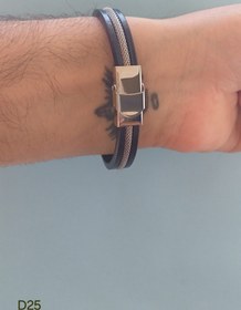 تصویر دستبند فلز سیلیکون 