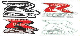 تصویر استیکر روزرنگ لوگو سوزوکی GSX R مناسب برای 600/750/1000 GSX R logo vinyl Sticker For Suzuki GSX R 600/750/1000