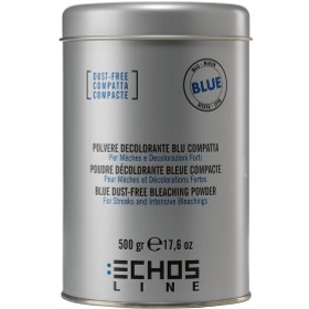 تصویر پودر دکلره آبی اچ اس لاین 500 گرم Echos Decolorante Powder Blue