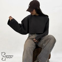 تصویر شلوار جین بگ قد ۱۱۰ 