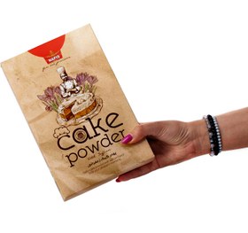 تصویر پودر کیک زعفرانی 