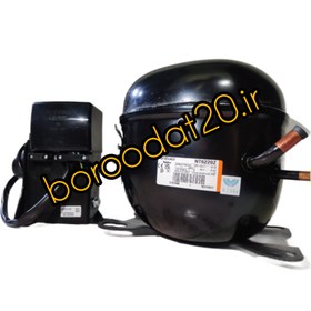 تصویر کمپرسور موتور یخچال فریزر یک اسب بخار امبراکوNT6220Z embraco 1hp NT6220Z