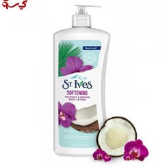 تصویر لوسيون بدن اورکيد نارگيل استی ايوز مدل St. Ives Body Lotion Softening Coconut & Orchid St. Ives Body Lotion Softening Coconut & Orchid 621ml