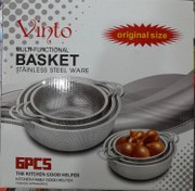 تصویر سرویس آبکش پانچ ۶تایی ونیتو Vinto 6pcs original size