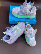 تصویر کتانی چراغدار کرومی سایز ۳۵ تا ۴۰ 