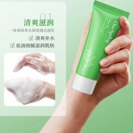 تصویر فوم شستشو ضد جوش چای سبز سادور Sador green tea anti-pimple washing foam