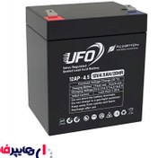 تصویر باتری یو پی اس 4.5 آمپر UFO 4.5 amp UFO UPS battery