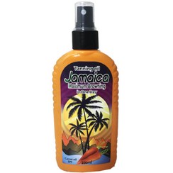 تصویر روغن برنزه کننده جاماییکا حاوی عصاره هویج حجم ۲۰۰ میلی لیتر بطری اسپری 