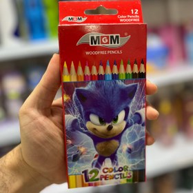 تصویر مدادرنگی ۱۲ رنگ MGM 