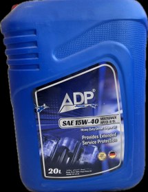 تصویر روغن موتور دیزل ADP SAE 15W-40 API CI-4/SL | حجم 20 لیتر | 