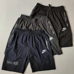 تصویر شلوارک ورزشی مردانه جنس آیرو طرح نایک 