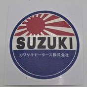 تصویر برچسب تزئیناتی ژاپن گرد - سوزوکی 