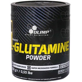 تصویر پودر گلوتامین الیمپ 250 گرم 