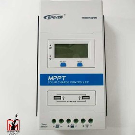 تصویر شارژ کنترلر خورشیدی 30A و 12V مدل TRIRON3210N سری MPPT برند EPEVER 