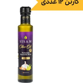 تصویر روغن زیتون با طعم سیر سی سام ۲۵۰ میلی لیتری (کارتن ۱۲ عددی) 