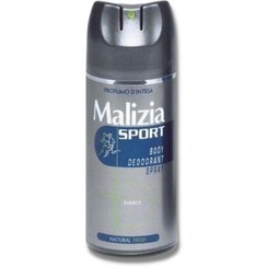 تصویر اسپری مالیزیا مدل انرژی اسپرت 150 میل ا Malizia Energy Sport Spray 150ml Malizia Energy Sport Spray 150ml