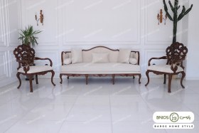 تصویر مبل شیک جدید کلاسیک کینگ کویین کد ۹ 