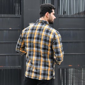 تصویر پیراهن مردانه پشمی ام بی کد 17724 MB wool men's shirt code 17724