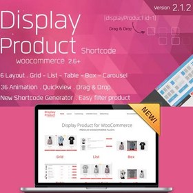 تصویر افزونه ووکامرس نمایش محصولات و فروشگاه به سبک دلخواه | Display Product – Multi-Layout 