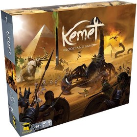 تصویر بازی فکری مدل Kemet: Blood and Sand Board Game 