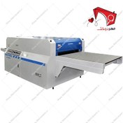 تصویر دستگاه پرس لایی چسبان (فیوزینگ) پارچه هاشیما عرض ۱۰۰ سانتی‌متر 