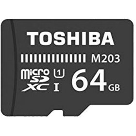 تصویر میکرو مموری Toshiba مدل M203 MicroSD ظرفیت 64GB 