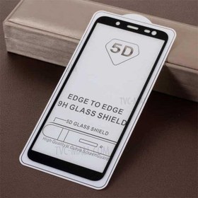 تصویر گلس و محافظ صفحه نمایش Full 3D مناسب برای گوشی سامسونگ J6 3D Full Cover Glass Screen Protector For J6