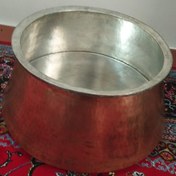 تصویر دیگ مسی سایز بزرگ دست ساز 