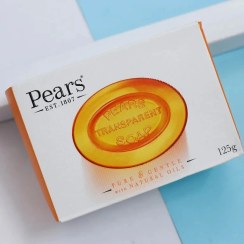 تصویر صابون شفاف کننده پیرز حاوی روغن های طبیعی Pears حجم 125 گرم 92755 