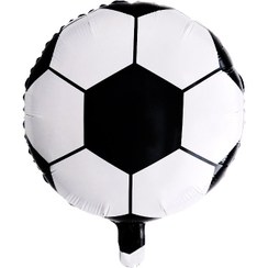 تصویر بادکنک فویلی طرح توپ فوتبال 