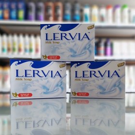تصویر صابون شیر LERVIA 90گرمی 