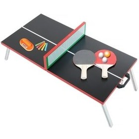 تصویر میز پینگ پنگ بچگانه پاورتک چوبی 
