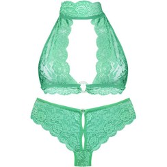 تصویر ست شورت و سوتین زنانه پانیذ مدل بدون فنر بندی کد 9035 