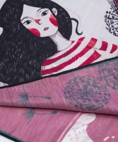 تصویر شال دندی طرح Dandelion 