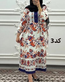 تصویر پیراهن ساحلی دکمه دار 7314 