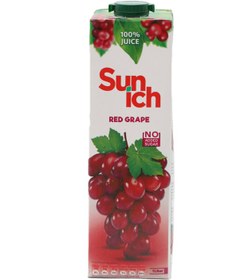 تصویر نکتار انگور قرمز سن ایچ یک لیتری Sun ich