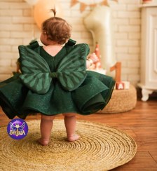 تصویر پیراهن مدل پروانه (آستین دار) 