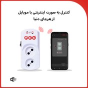 تصویر پریز هوشمند محافظ ۱۰ آمپر 