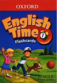 تصویر فلش کارت انگليش تايم یک ویرایش دوم English Time 2 Flashcards 2nd Edition 