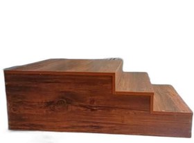 تصویر پله چوبی لترون 