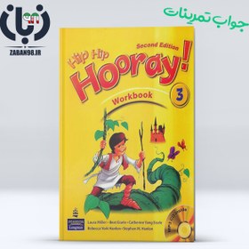 تصویر جواب کتاب کار hip hip hooray 3 ویرایش دوم 