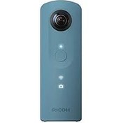 تصویر دوربین فیلمبرداری و عکاسی Ricoh Theta SC 360 درجه (آبی) Ricoh Theta SC 360° video and still camera (Blue)