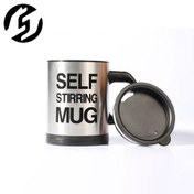 تصویر لیوان همزن دار Self stirring mug